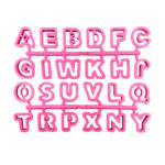 Cortador plástico Abecedario 5cm