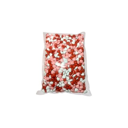 corazones achocolatados