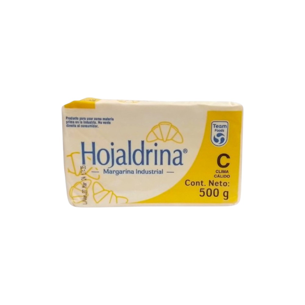 Margarina hojaldrina Margarina Hojaldrina x 500gr - Imagen 1