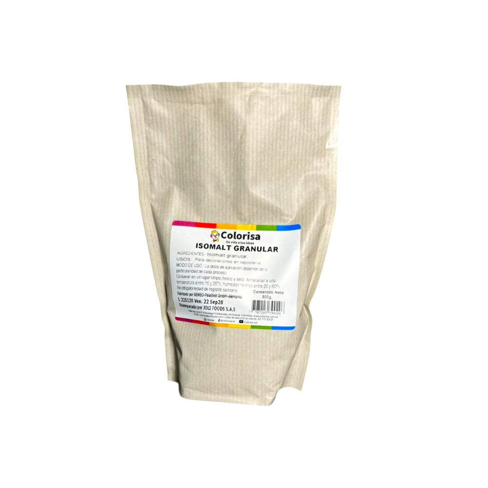 ISOMALT GRANULAR COLORISA 500 GR isomalt