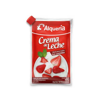 crema de leche la alacena del chef