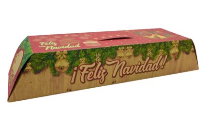 caja pan navideño empaques la alacena del chef