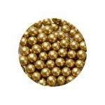Perlas comestibles doradas y plateadas N8 | grageas para repostería - Imagen 2