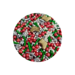 Confeti Sprinkles Navidad Estrella