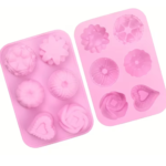 Molde  Silicona Mini postres x 6