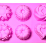 Molde  Silicona Mini postres x 6
