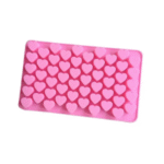 Molde Silicona Corazon Rosa X 54 Alacena