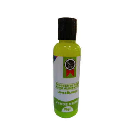 Colorante liposoluble La Chocolatera Verde Neon x 70ml