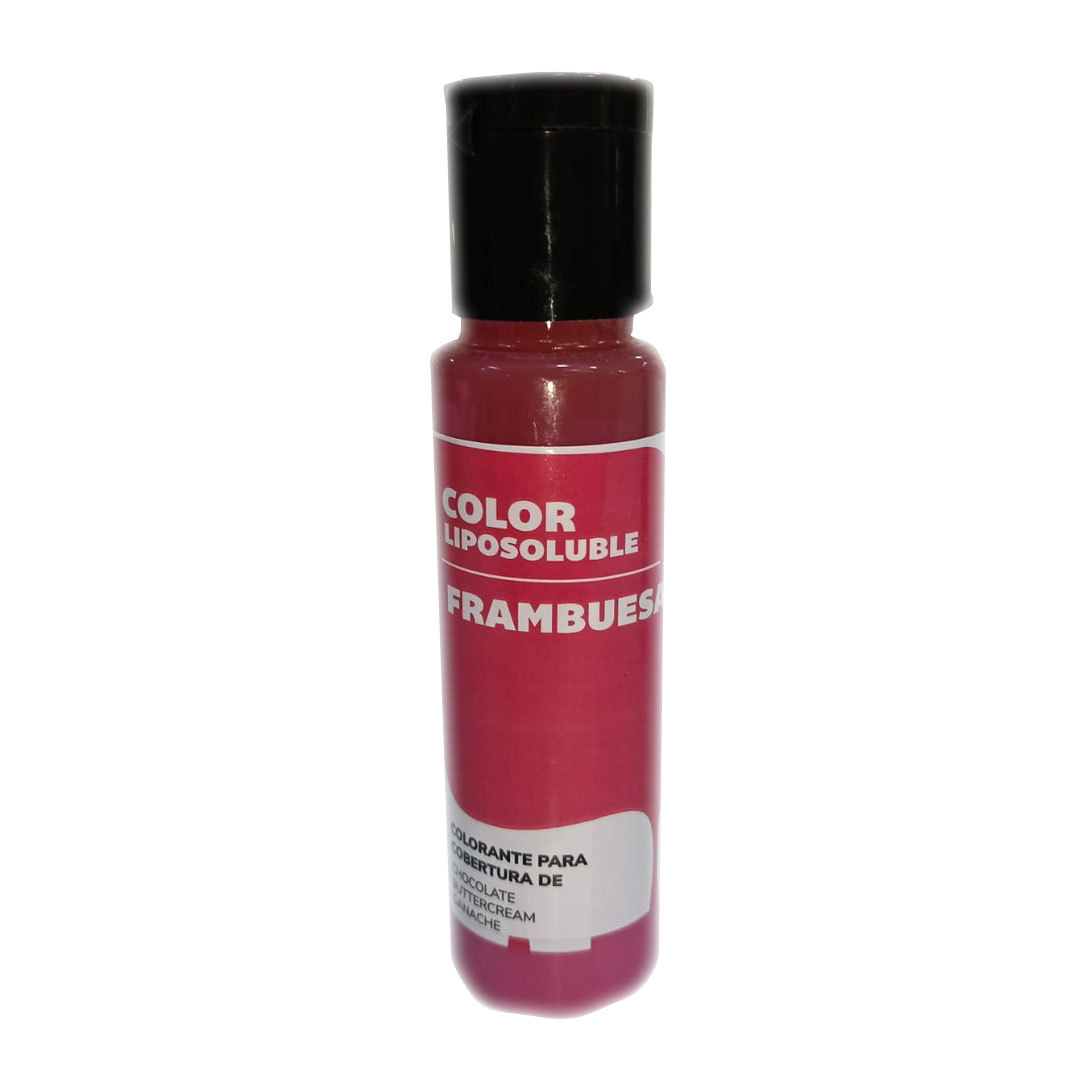 COLOR LIPOSOLUBLE FRAMBUESA Colorante Liposoluble Frambuesa Chocolatera 30ML - Imagen 1