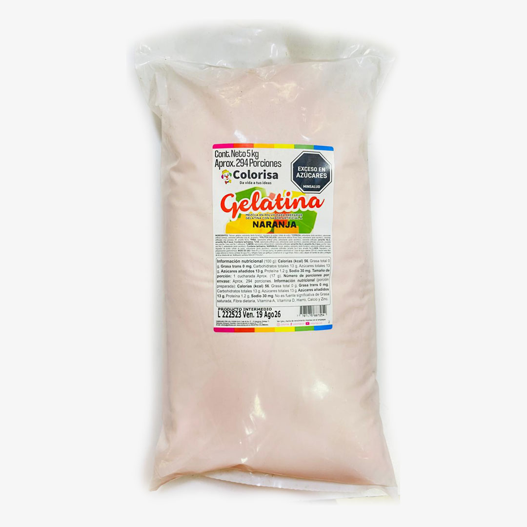 Gelatina Naranja Gelatina Naranja