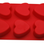 Molde Silicona Corazón X6