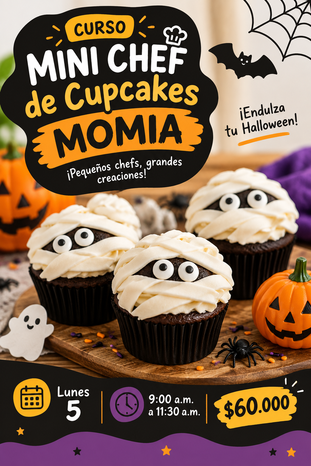 Curso lunes 5 Curso mini chef- Lunes 5 - Imagen 1