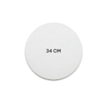 Base para torta de MDF blanco de 34cm