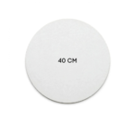 Base para torta de MDF blanco de 40cm