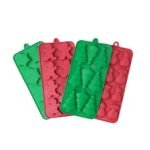 Molde de silicona navideño