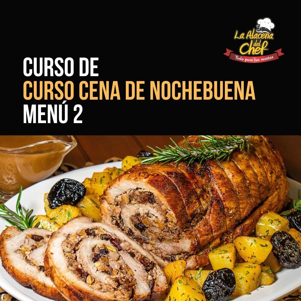 curso de cena nochebuena Curso Cena de Nochebuena menú 2 – Viernes 20 de noviembre - Imagen 1