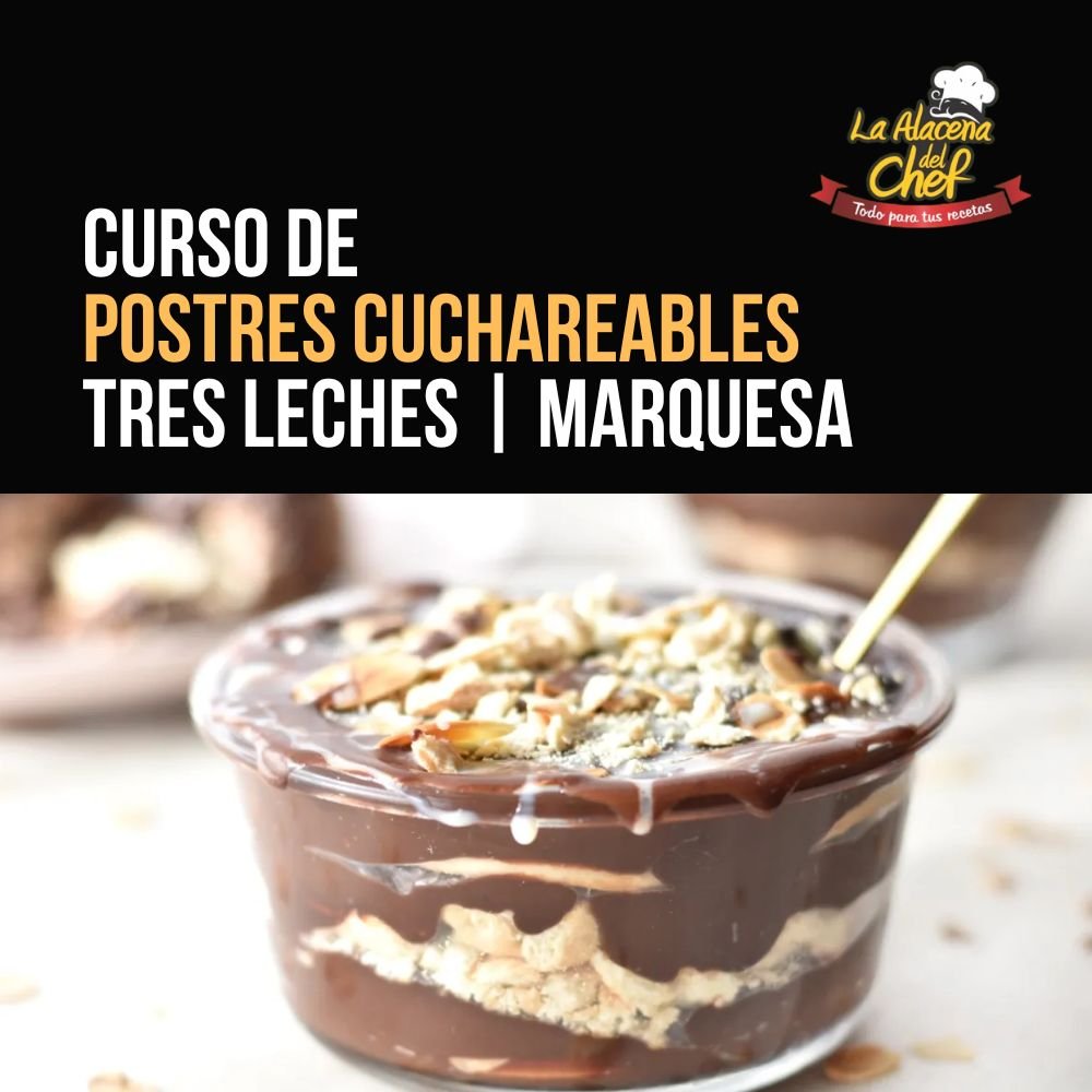 curso depostres cuchareables Curso de postres cuchareables – Sábado 21 de noviembre, 9:00 a. m. - Imagen 1