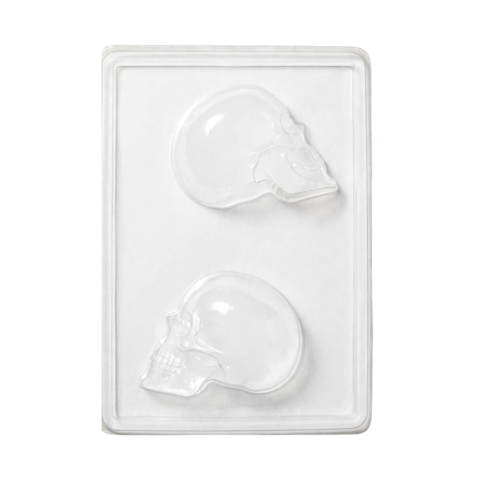 molde de calavera Molde acetato Calavera para Chocolate - Imagen 1