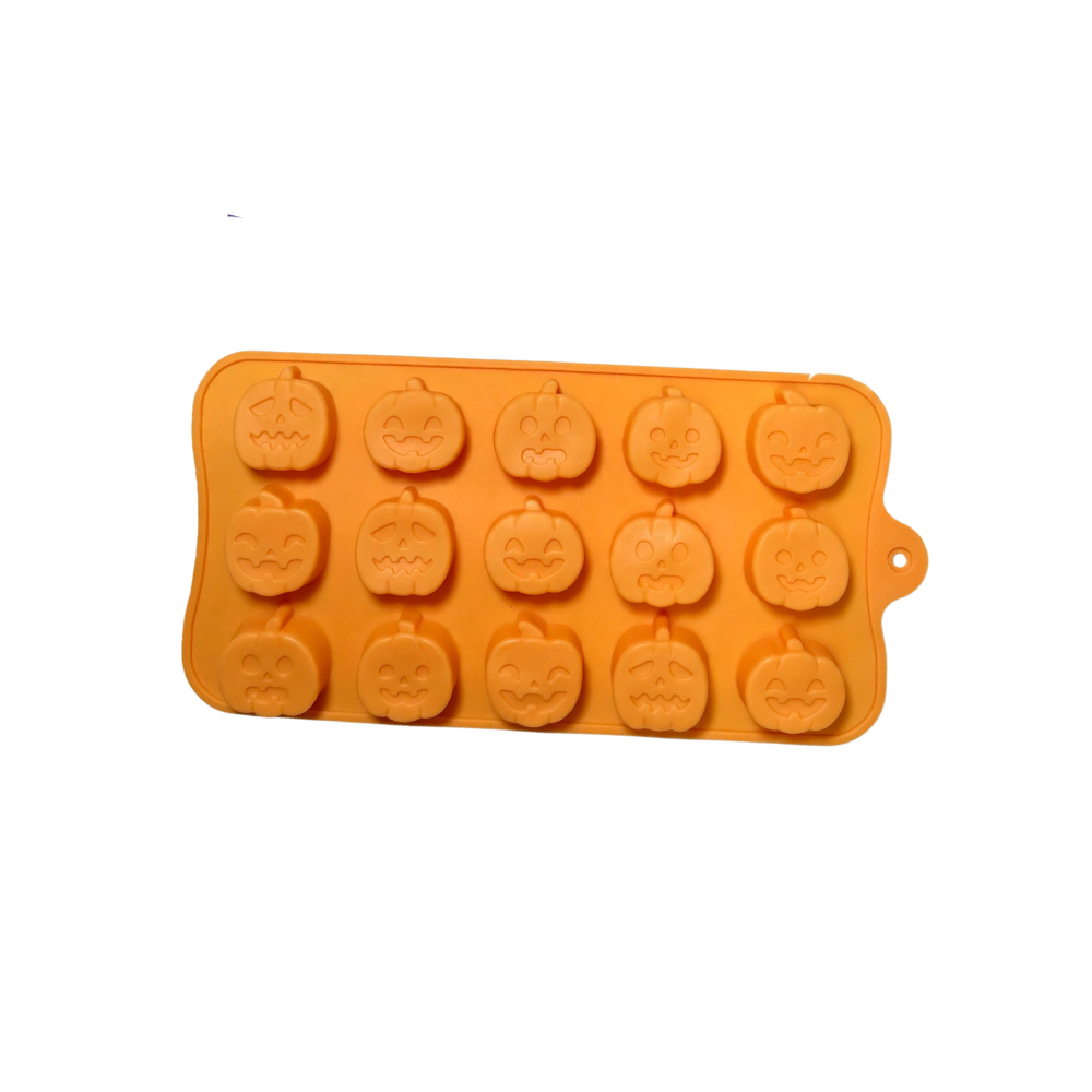 molde de silicona calabaza Molde de silicona calabazas x 15 cavidades - Imagen 1
