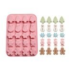 Molde de silicona Navidad 20 figuras - Imagen 2